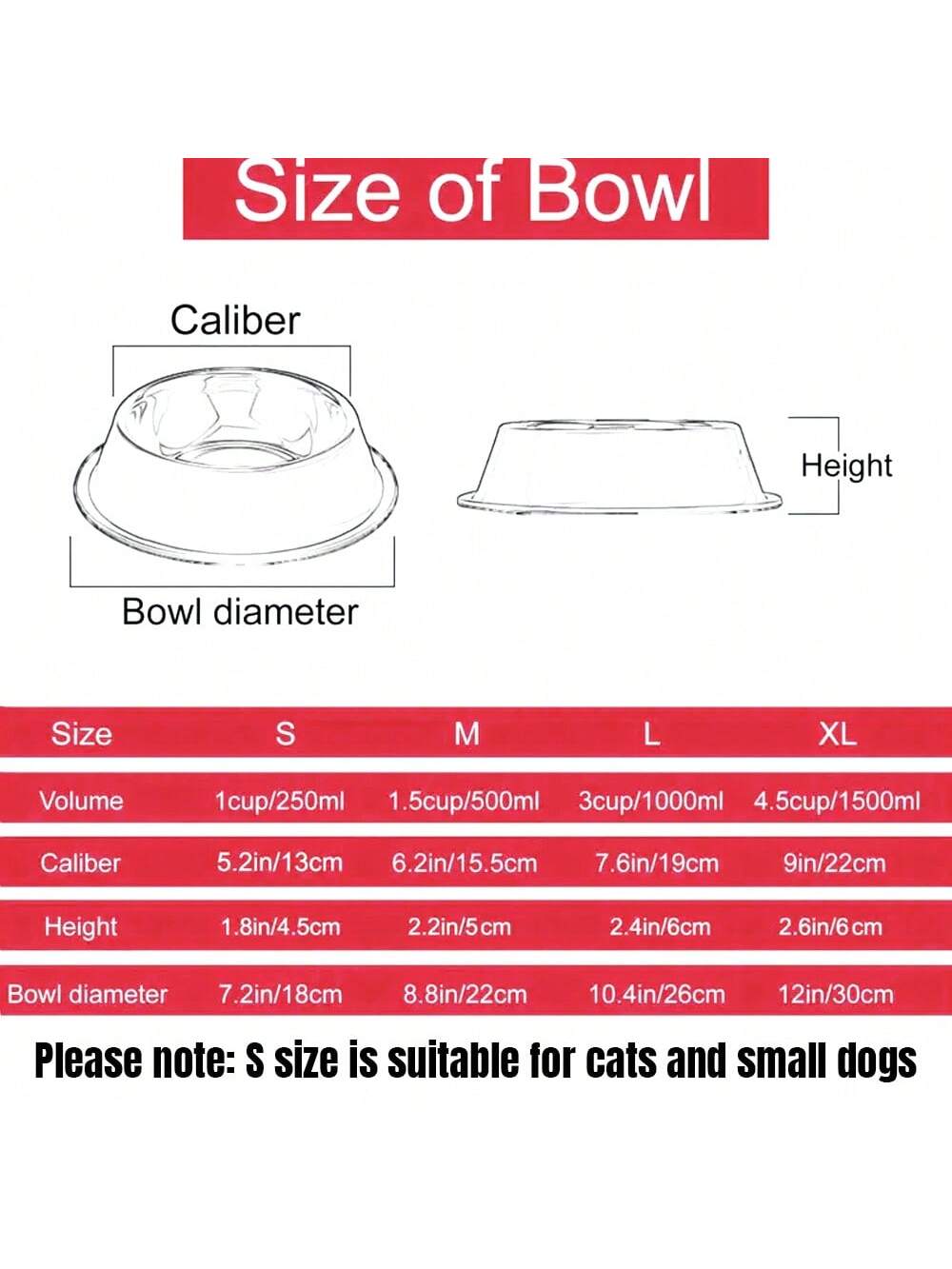 Personalized Anti Slip Stainless Steel Pet Bowl With Custom Name - Perfect For Cats And Dogs, Perfect For Food And Water Supply