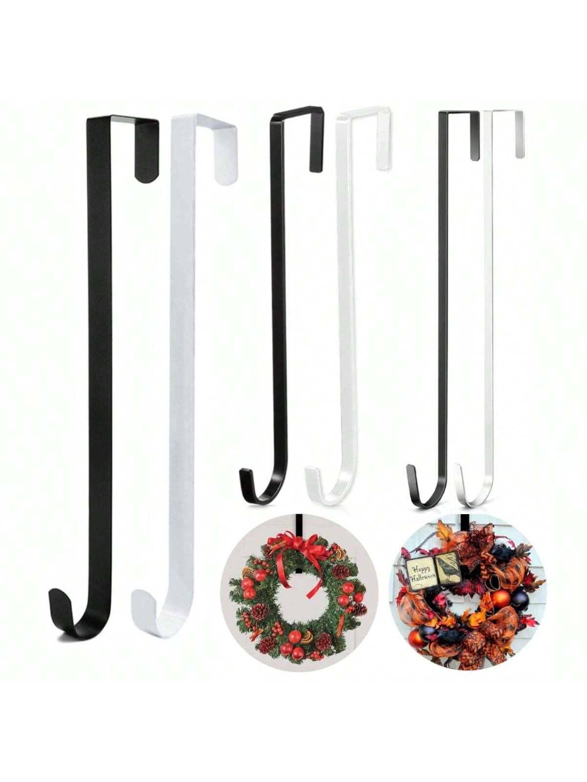 1PC Wreath Hangers For Front Door, 12