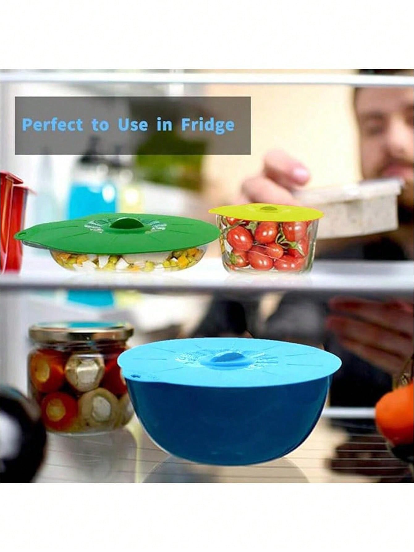 lovely flower 1/5/7 Pcs Silicone Bowl Lids Set, Heat Resistant Microwave Cover, Various Sizes Reusable Silicone Suction Lids For Gifts, Fits Bowls, Cups, Plates, Pots, Pans-Microwave Splatter Covers StoveTop, Kitchen Stuff Seafood Boil Black Friday Sale