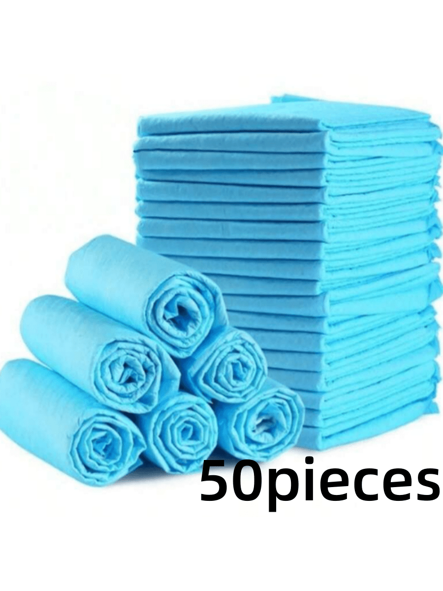 10/20/30/50/100pcs Pet Toilet Pee Pad, Super Absorbent Training Pads For Dogs, One-Time Use Disposable Potty Training Pads For Cats