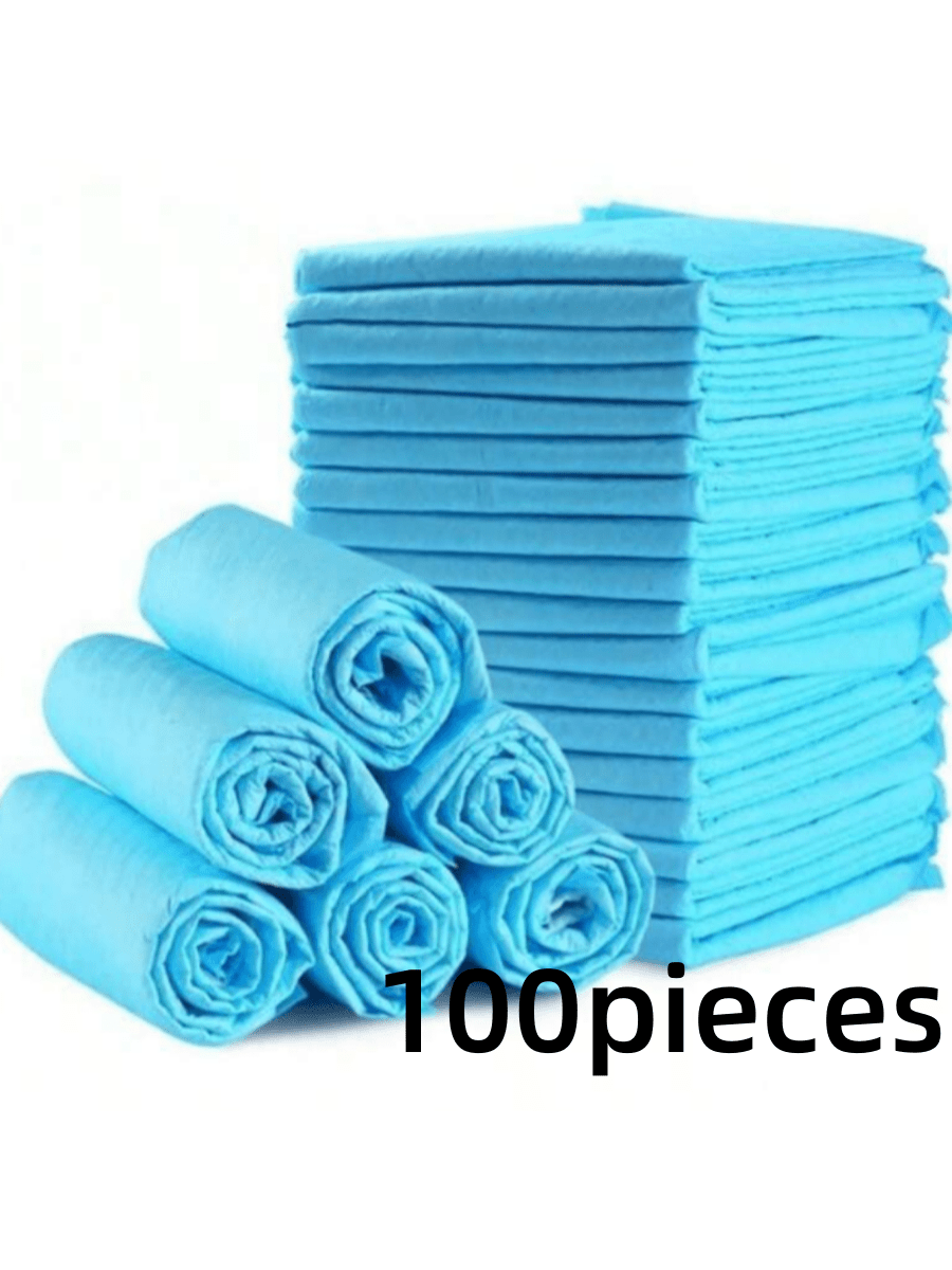 10/20/30/50/100pcs Pet Toilet Pee Pad, Super Absorbent Training Pads For Dogs, One-Time Use Disposable Potty Training Pads For Cats