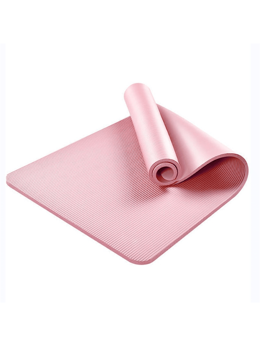 1pc Thick Anti-Slip Fitness Yoga Mat, Home Exercise Workout Pad, Christmas