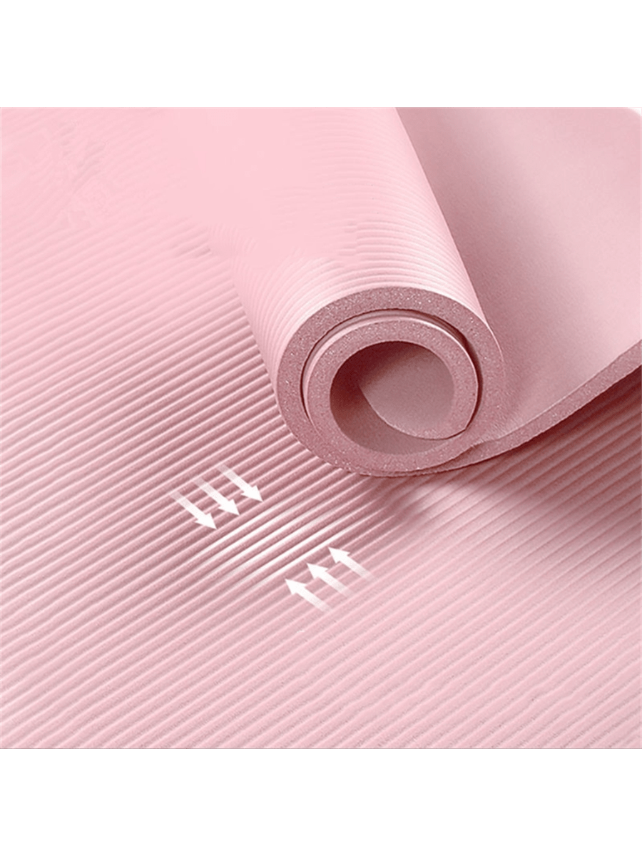 1pc Thick Anti-Slip Fitness Yoga Mat, Home Exercise Workout Pad, Christmas