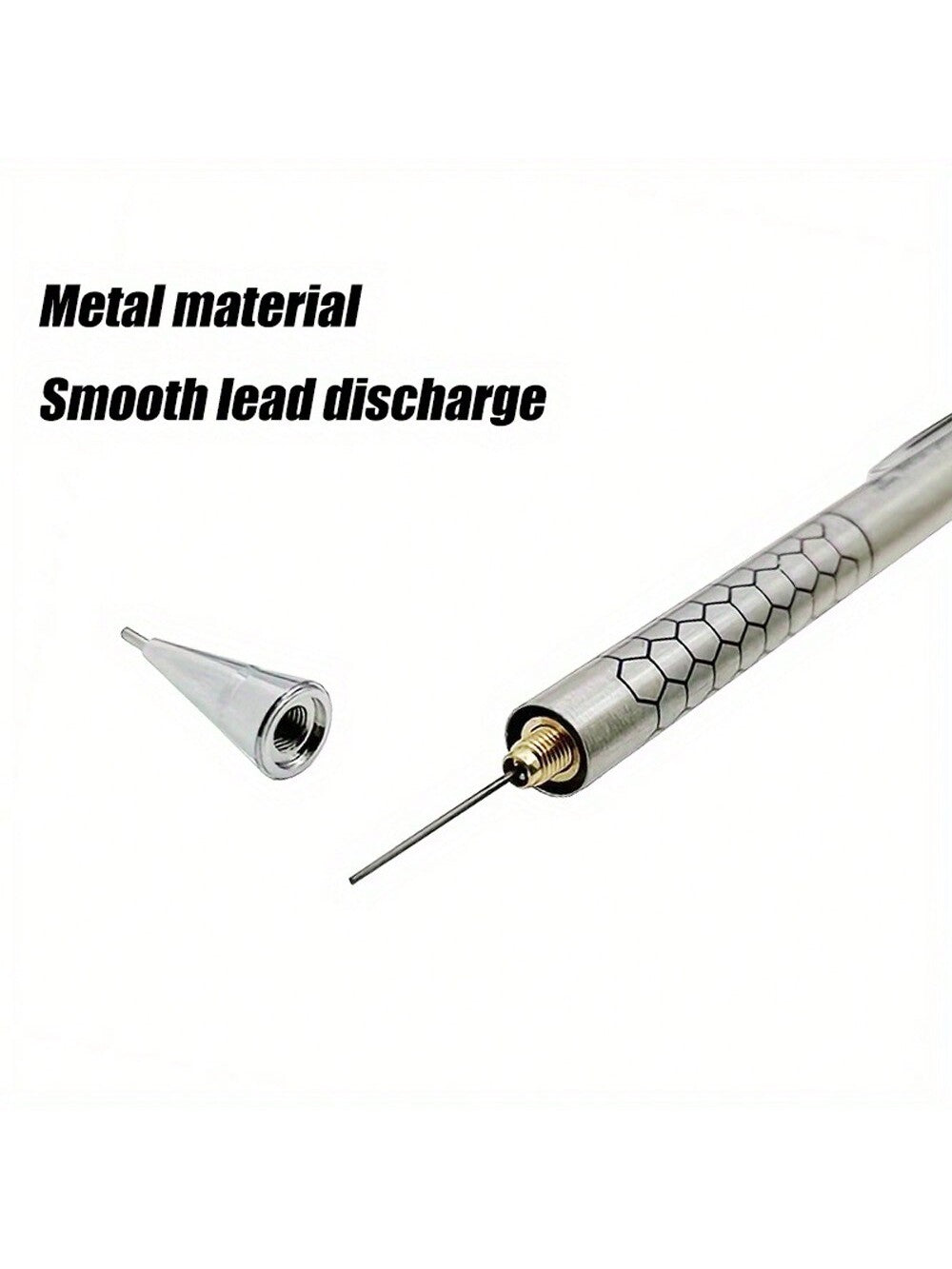 0.5/0.7/0.9mm Mechanical Pencil, 2B/HB Lead, For Art Sketching, Office Supplies