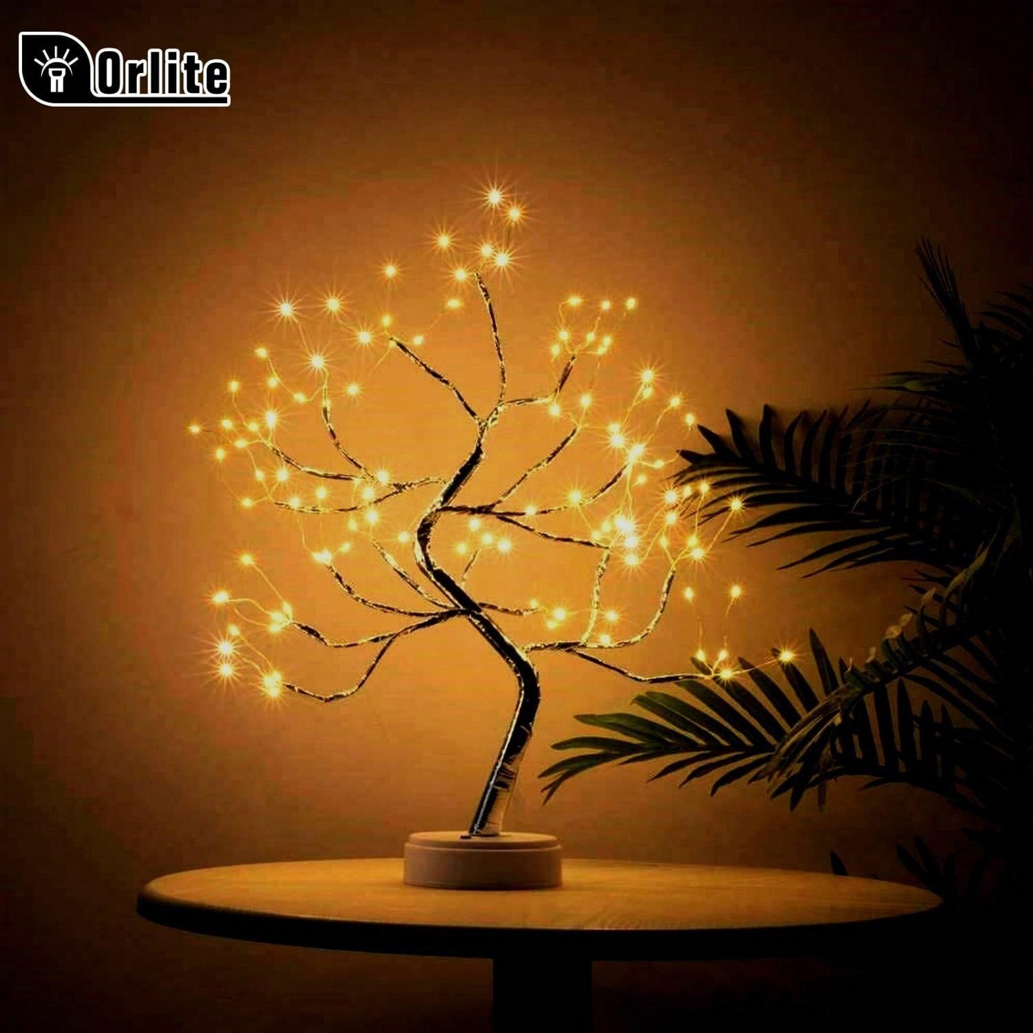 1pc 20-Inch Desktop Bonsai LED Tree Lamp, Battery Or USB Powered, Multiple Lighting Modes, DIY Adjustable Branches, Suitable For Christmas, Birthday, Holiday Gift, Bedroom, Party, Garden, Christmas, And Desktop Decoration