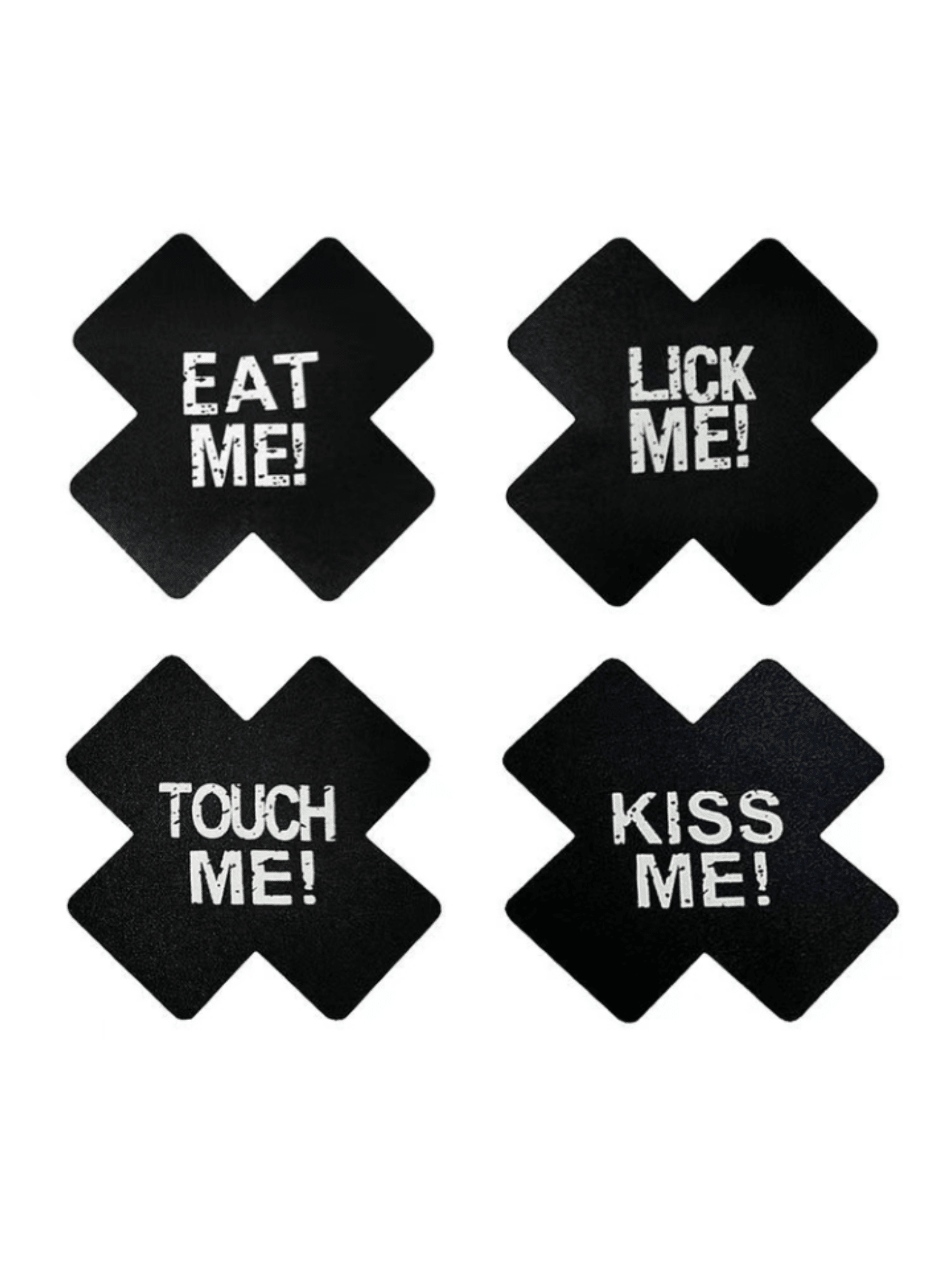 1 Pair New Hot Selling Glow In The Dark Christmas/Halloween Nipple Covers, Breathable Breast Pasties, One-Time Use Printed Cross Nipple Stickers, Sexy Nipple Covers For Women