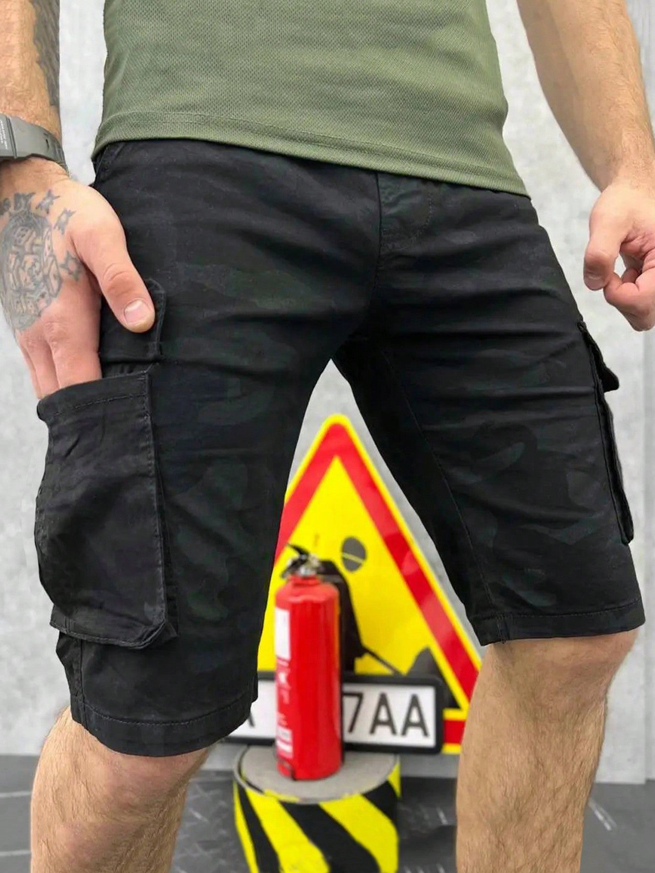 Summer New Men Fashionable Cargo Shorts Outdoor Camouflage Casual Shorts For Men