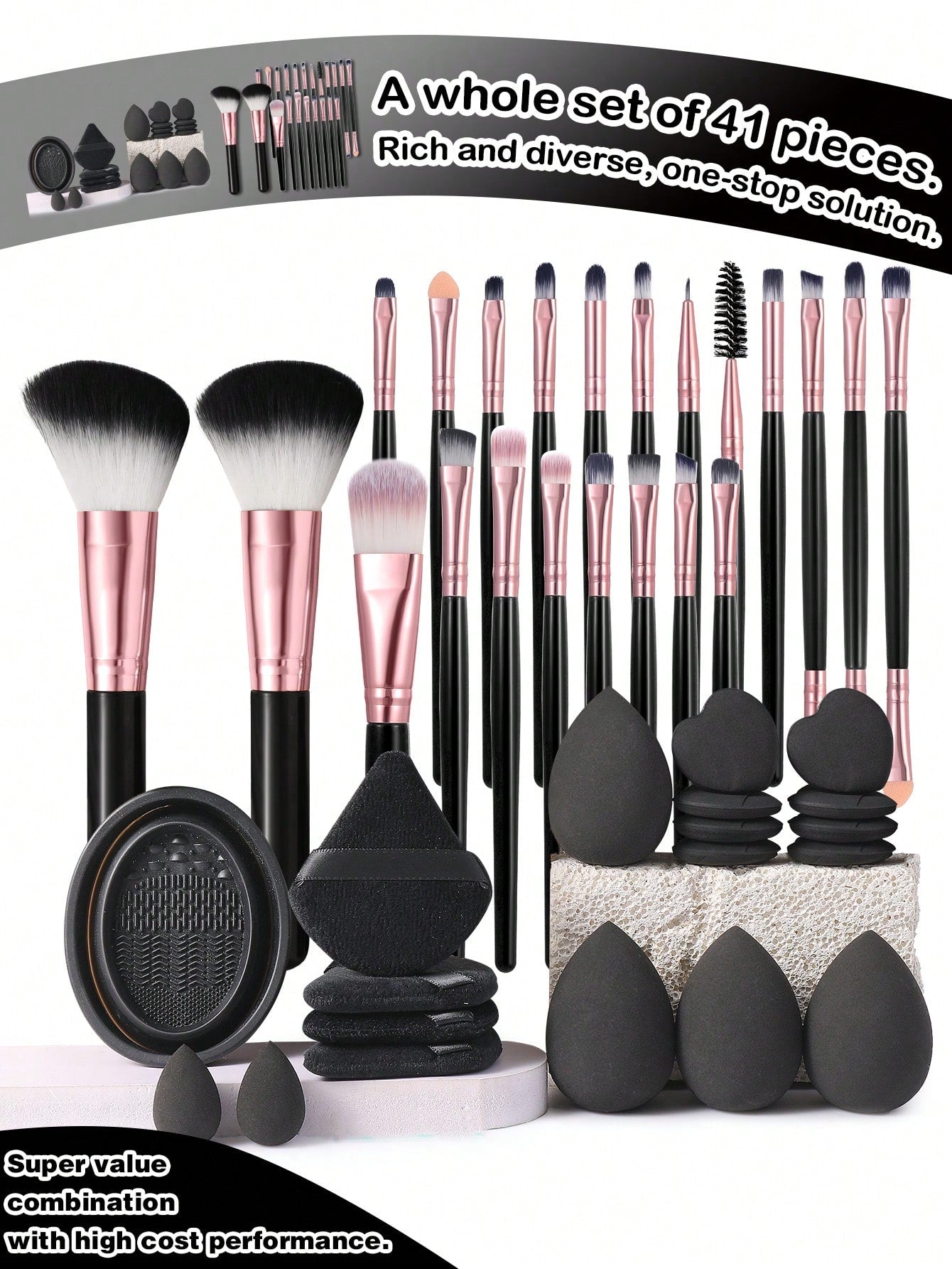 Makeup Brush Sets Premium Synthetic Hair Eyeshadow Blending Brush Sets Cosmetics Tools Cosmetic Brush Makeup Tools