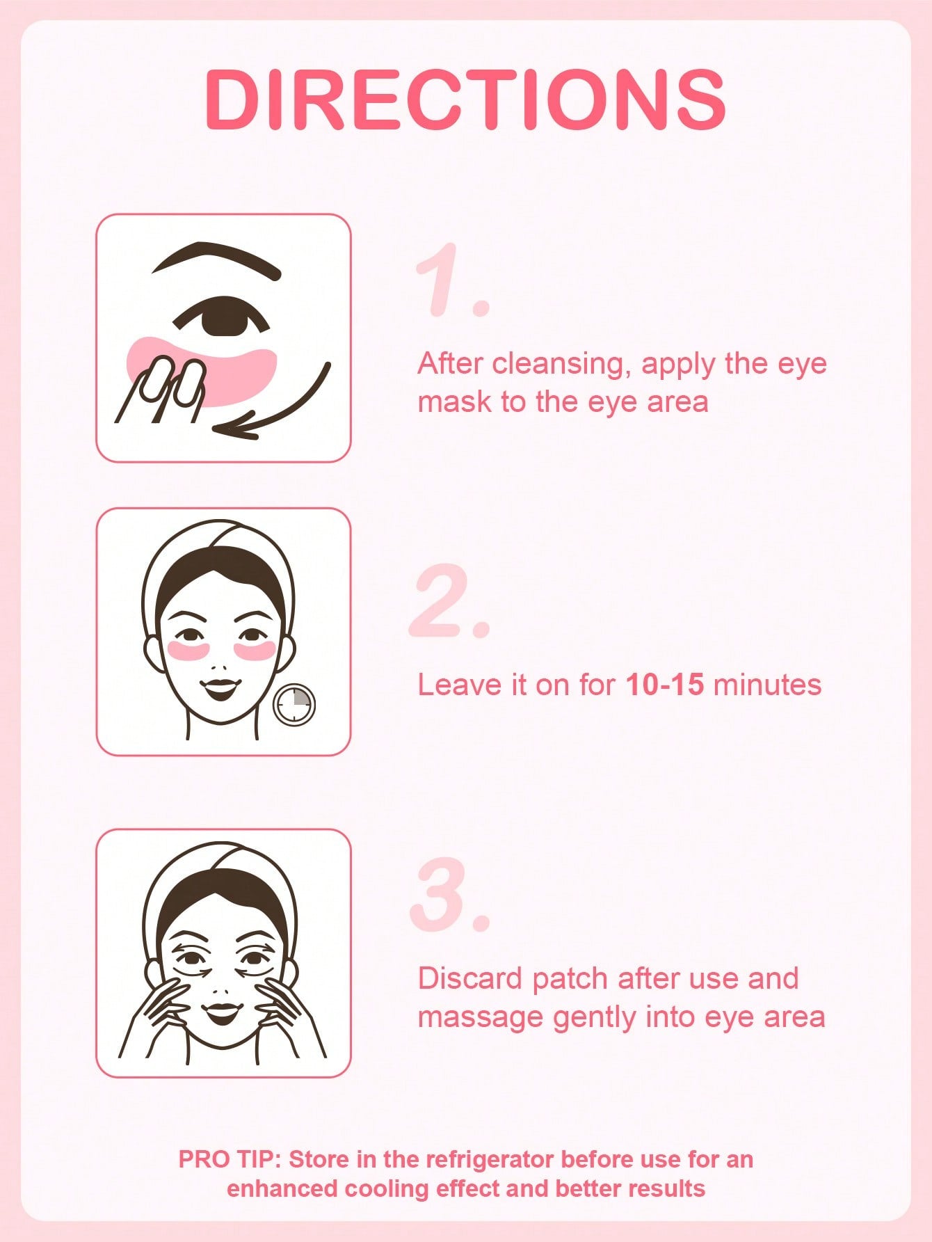 SlowSunday Rose Eye Mask