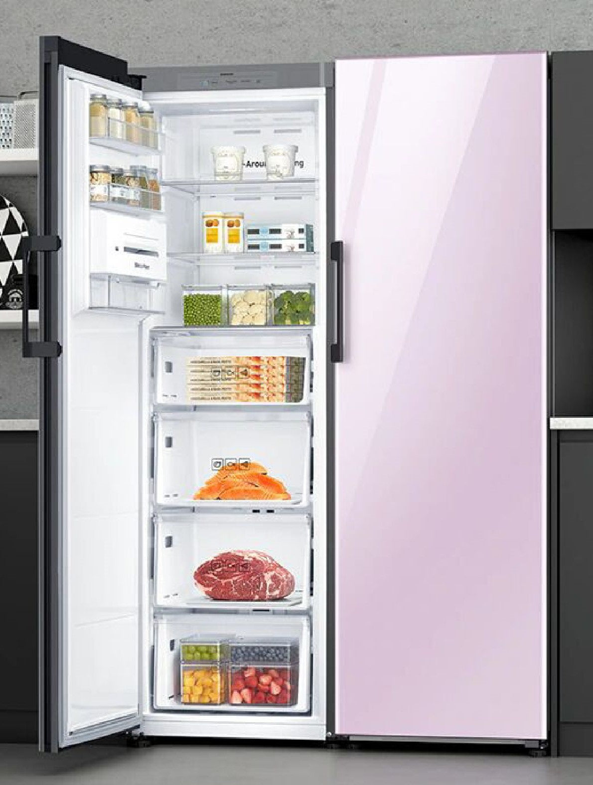 Samsung Freezer Single Door Upright 315L BESPOKE