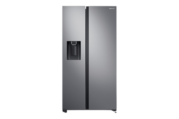 Samsung Fridge Stainless S 617L Manual Water+Ice Disp Gentle Silver