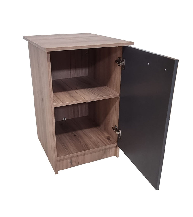 London 2 Shelf,1 Door Cabinet