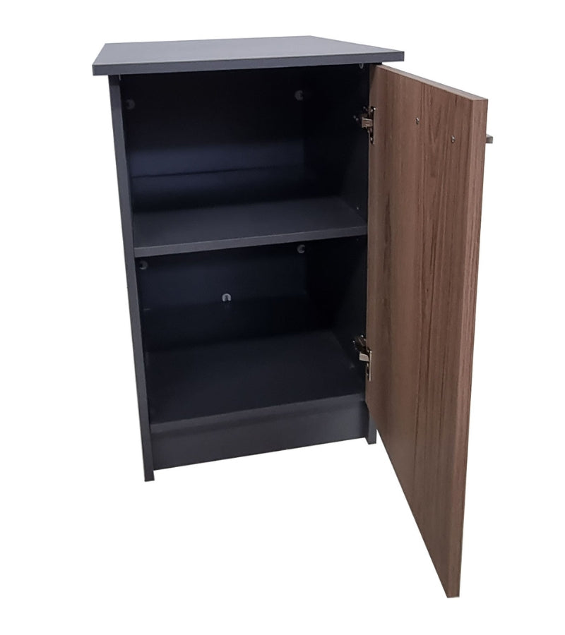 London 2 Shelf,1 Door Cabinet