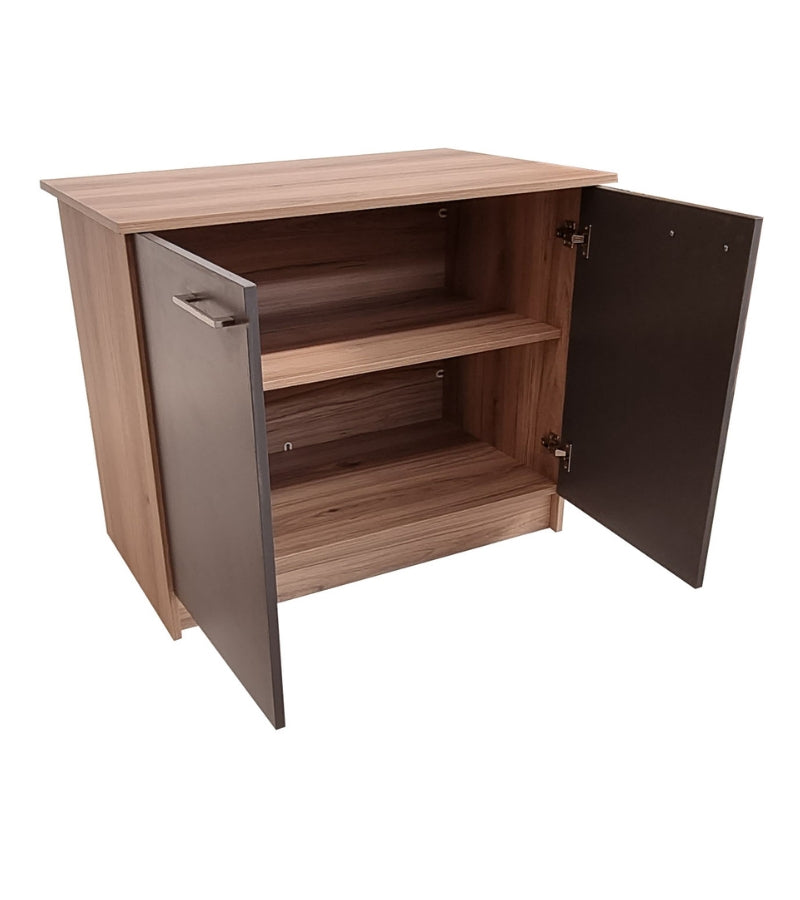 London 2 Shelf,2 Door Cabinet