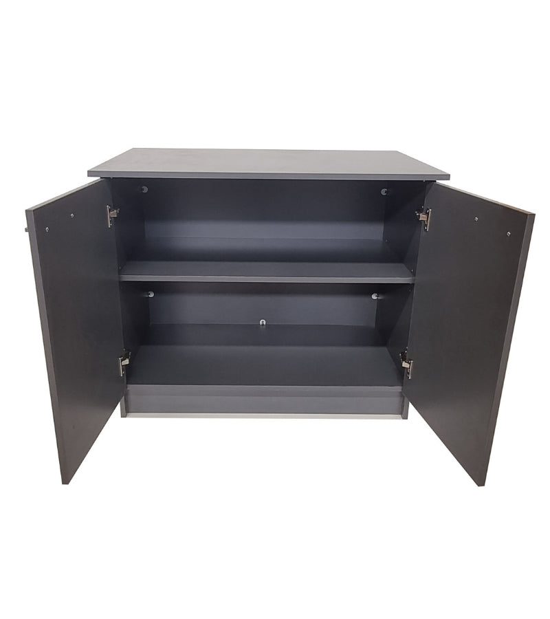 London 2 Shelf,2 Door Cabinet