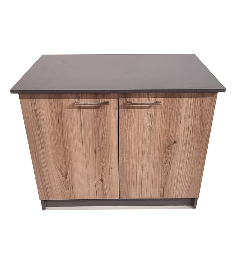 London 2 Shelf,2 Door Cabinet