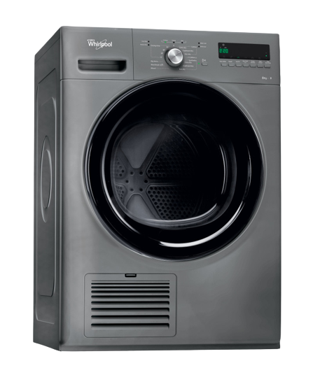 Whirlpool Condenser Dryer 8KG Silver