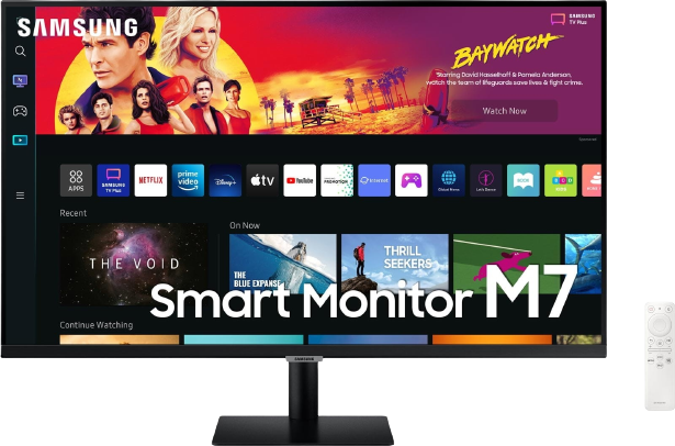 Samsung Monitor 32inch UHD 4K 60Hz Smart Flat 8ms USB-C