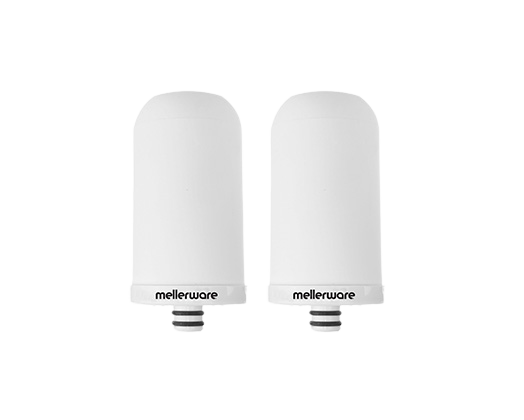 Mellerware Filter 2 Pack Ceramic White 2000L Per Filter