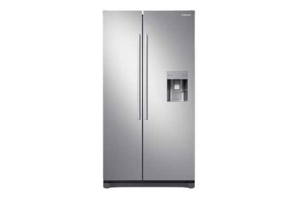 Samsung Fridge Side by Side 520L manual water disp A+ Inox