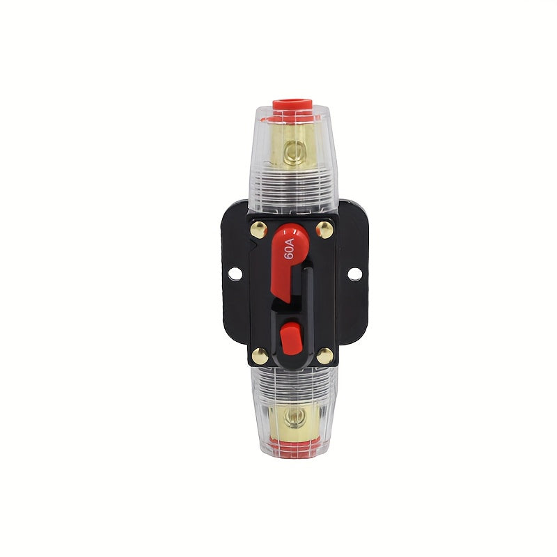 Automobile, Yacht, RV, etc. Resettable Circuit Breaker, Audio Modification Circuit Protector, Automatic Recovery Seat Belt