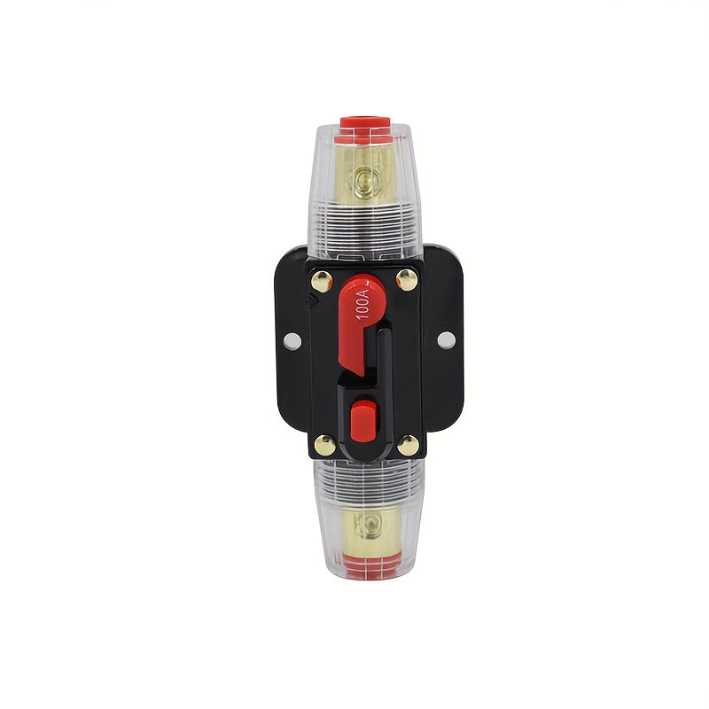 Automobile, Yacht, RV, etc. Resettable Circuit Breaker, Audio Modification Circuit Protector, Automatic Recovery Seat Belt