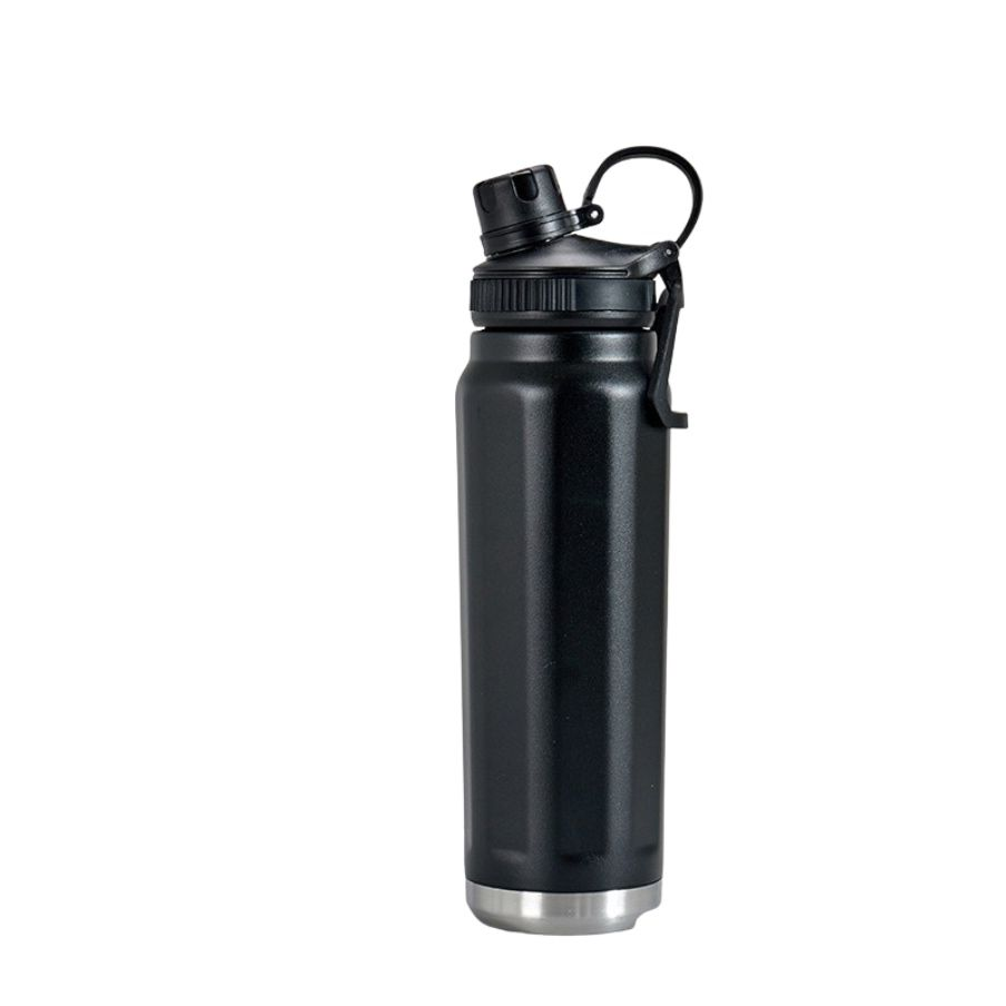 1L Double Walled Insulated Stainless Steel Flask Water Bottle