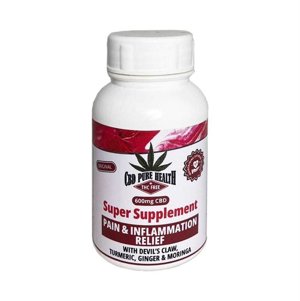 CBD 600mg Pain & Inflammation Relief Supplement with Devil's Claw - 30