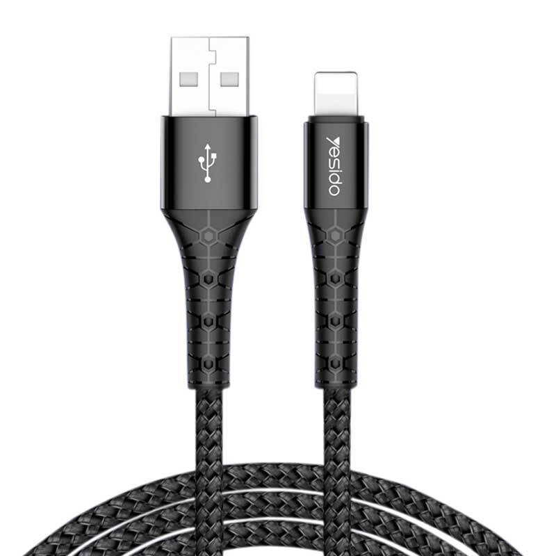 Yesido Usb To Lightning Fast Charging & Data Cable - 2m - CA50