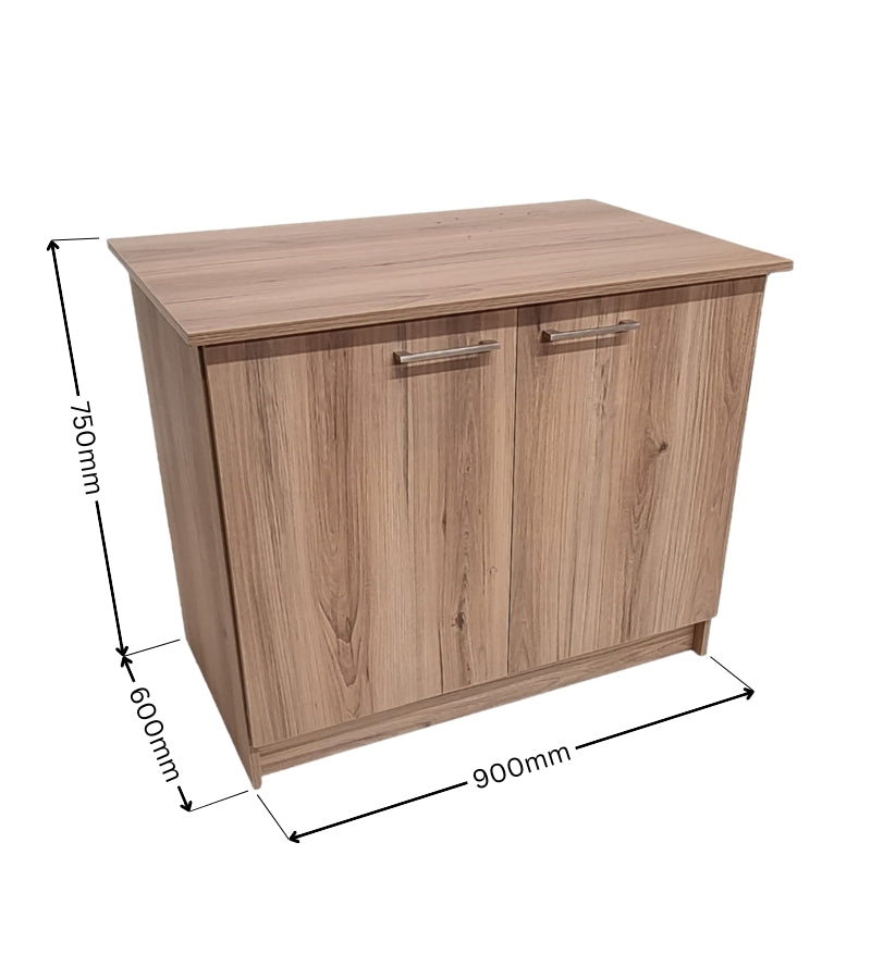 London 2 Shelf,2 Door Cabinet