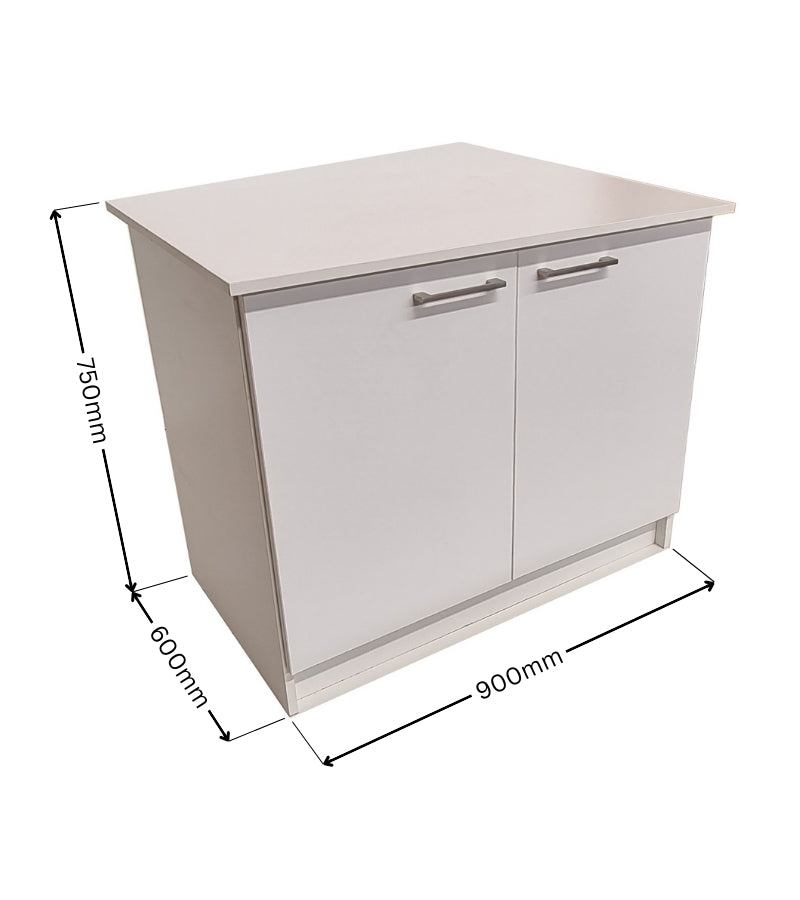 London 2 Shelf,2 Door Cabinet