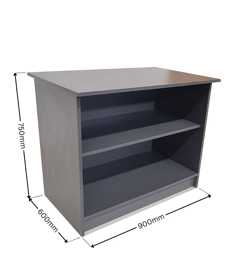 London 2 Shelf Cabinet 90cm