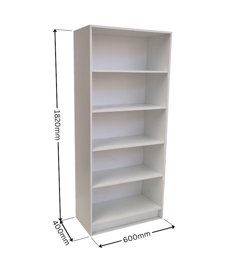 Oxford 5 Shelf Book/Filing Cabinet 60cm