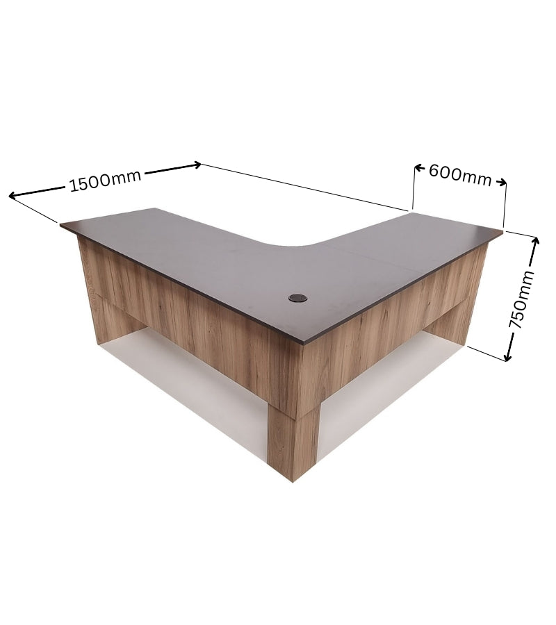 London Corner Desk 150cm