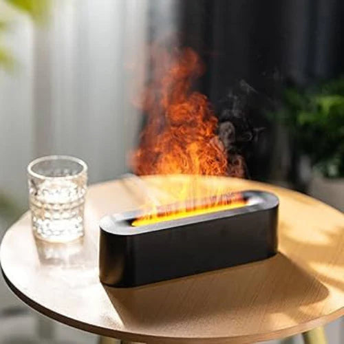 Flame Aroma Diffuser (Small) Black