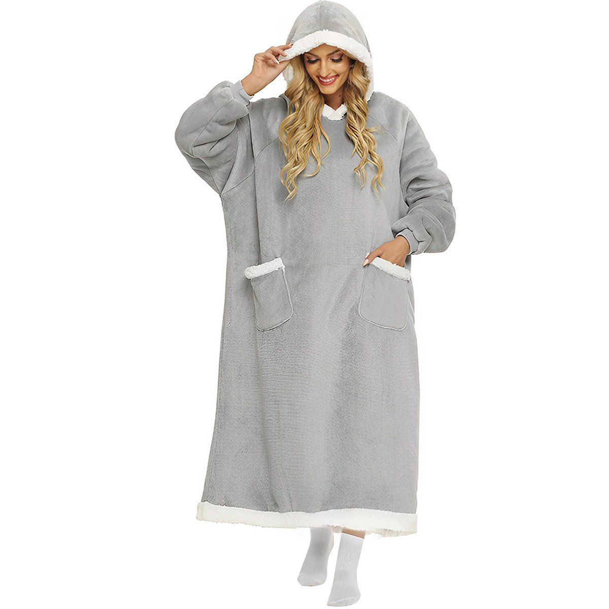 Ojees Homeware- Oversized Blanket Hoodie