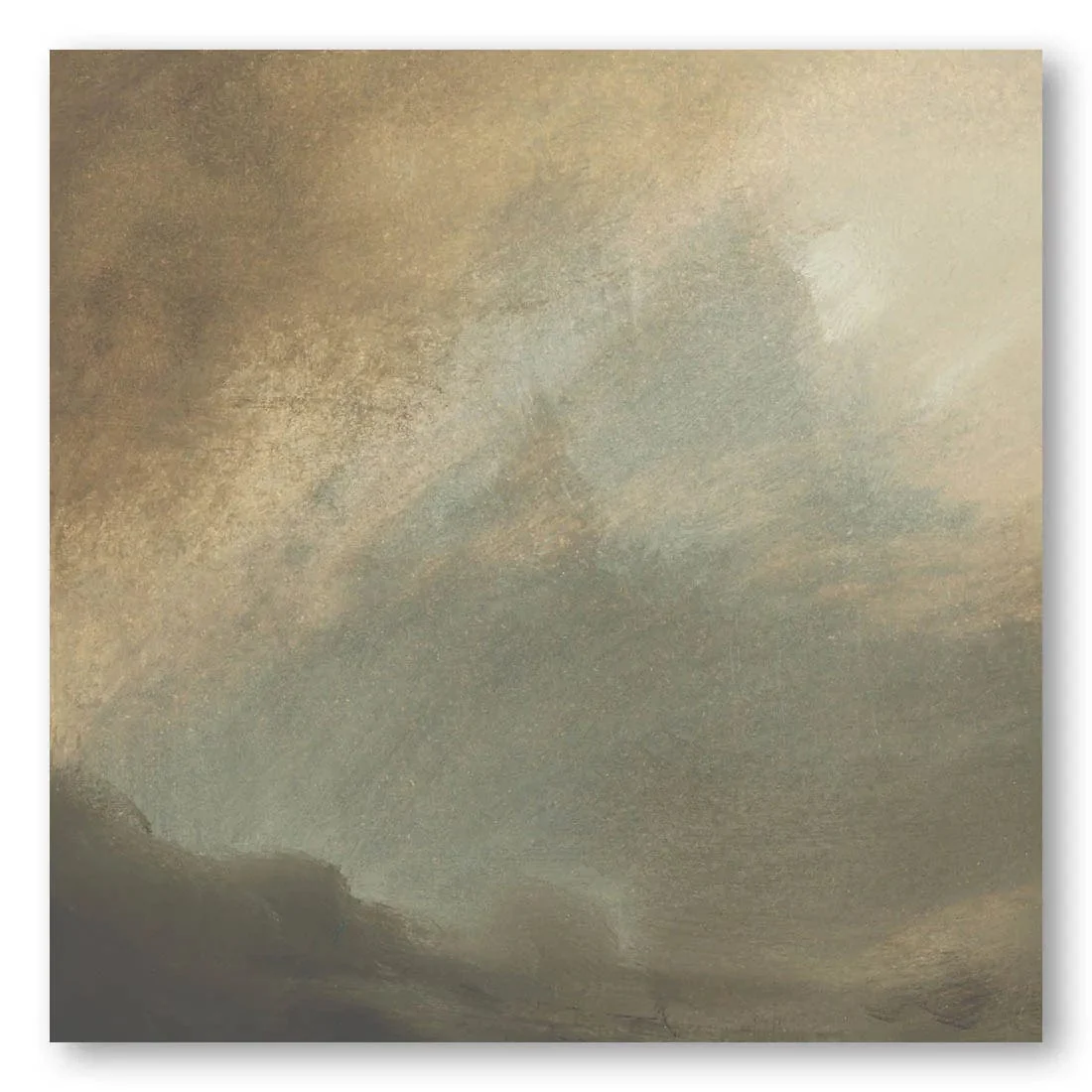 Mid Summer Storm Clouds Art Print