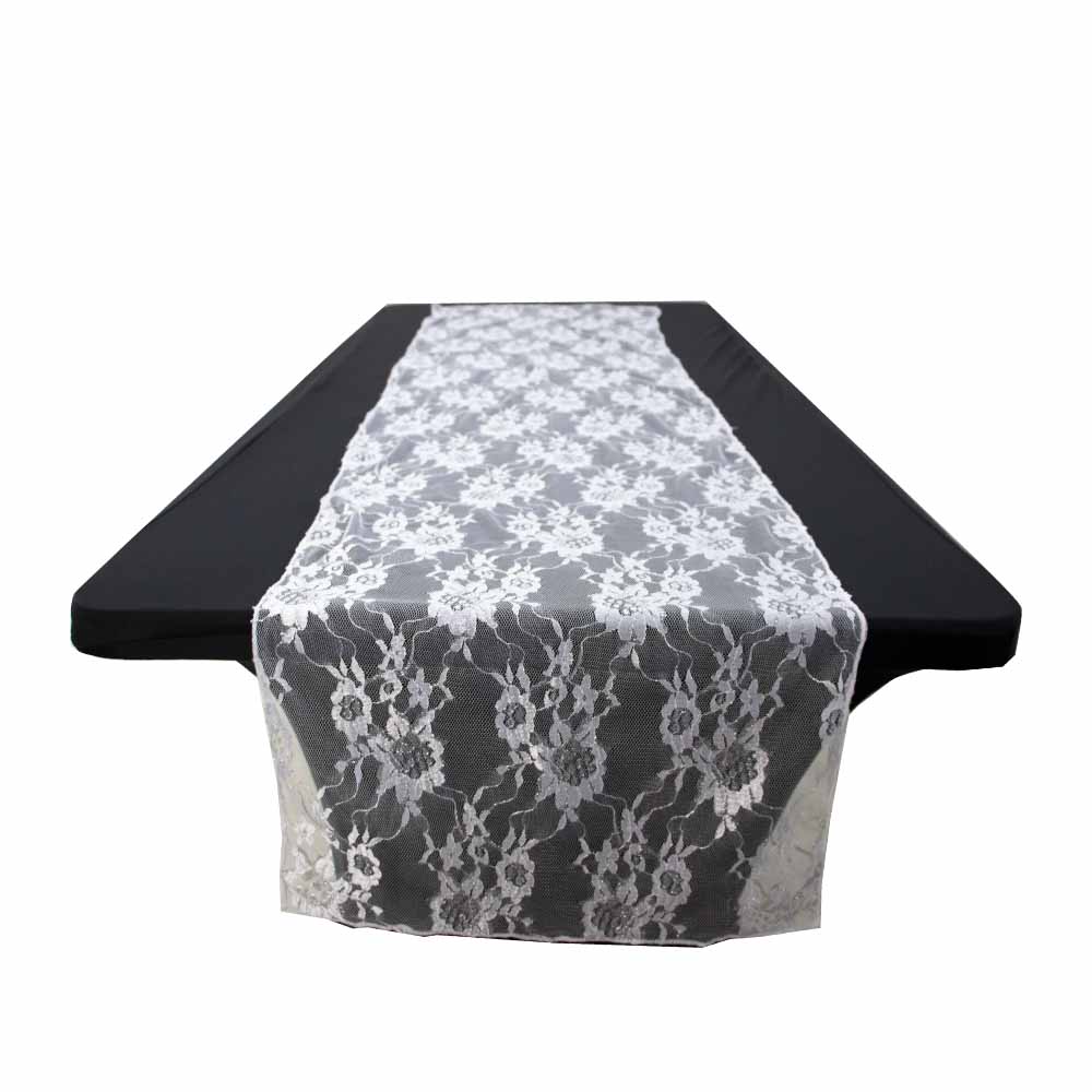 White Lace Table Runner