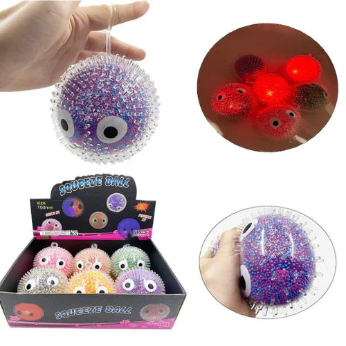 Light Up Spiky Squeeze Ball