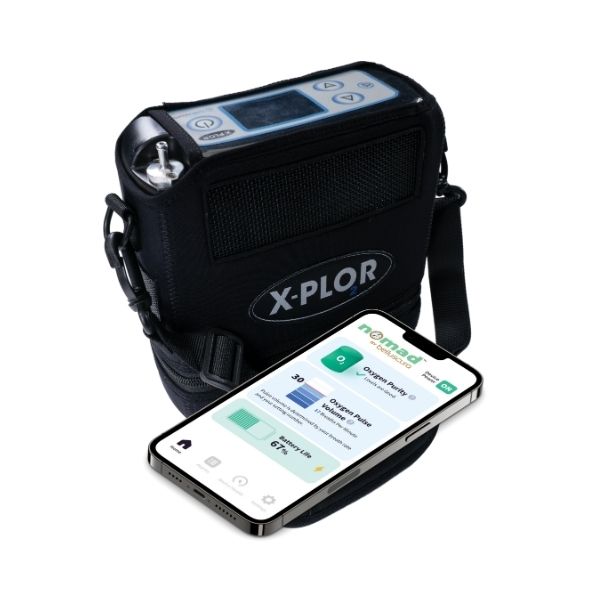 Belluscura X-PLO₂R® GEN3 Portable Oxygen Concentrator