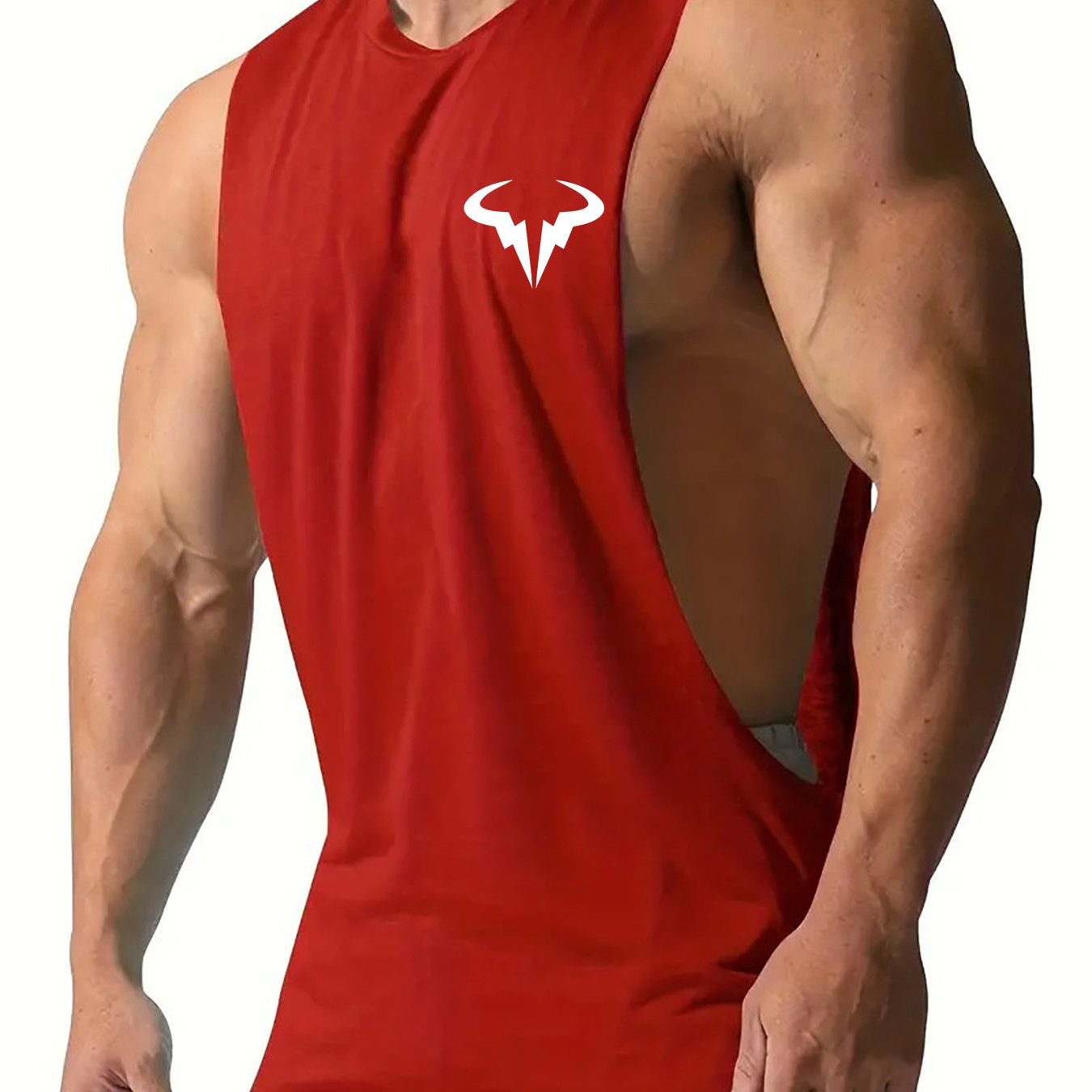 Men's Quick-Dry Athletic Tank Top - Breathable, Moisture-Wicking Sleeveless Shirt for Gym & Casual Wear, Summer Fashion