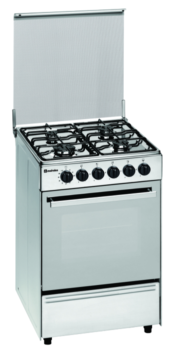 Eurogas Stove 60cm Gas Electric Stainless Steel