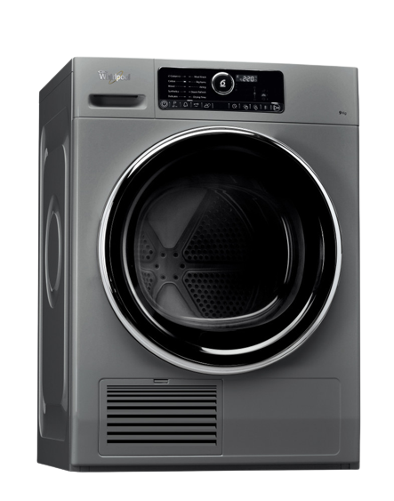 Whirlpool Condenser Dryer 9kg Silver 6th Sense