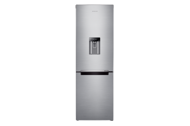 Samsung Fridge Bottom Freezer 303L W/Disp Silver