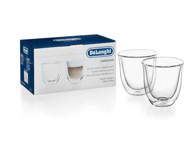 DeLonghi Glasses Cappuccino