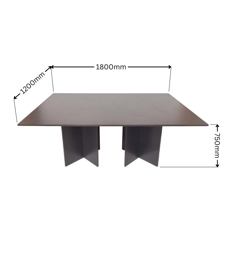 Cardiff Conference Table Square 180cm