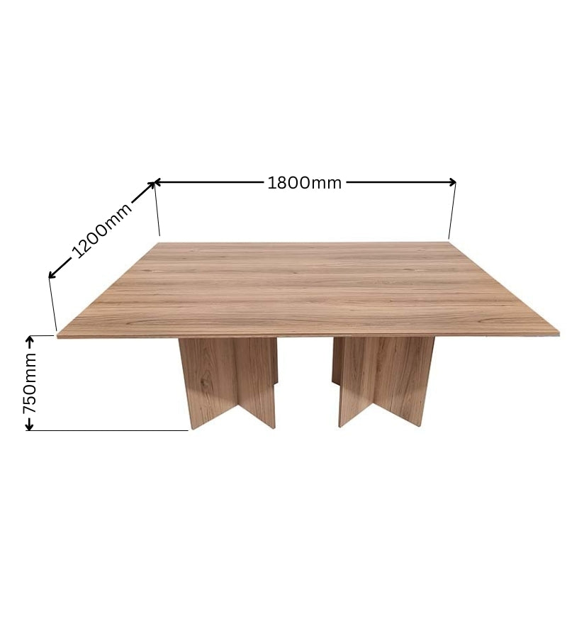 Cardiff Conference Table Square 180cm