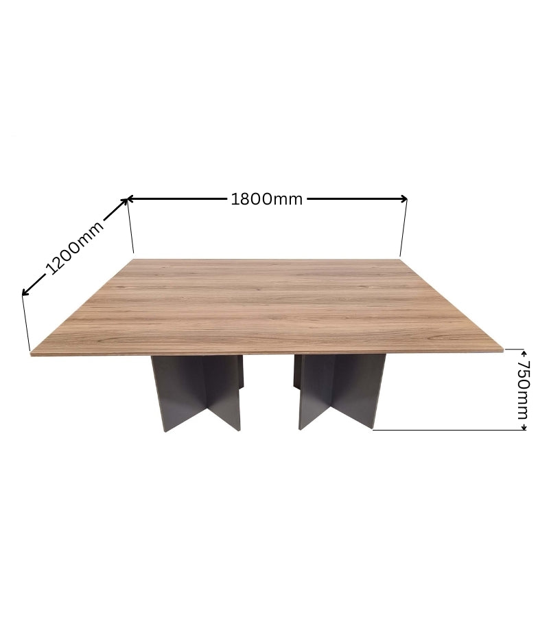 Cardiff Conference Table Square 180cm