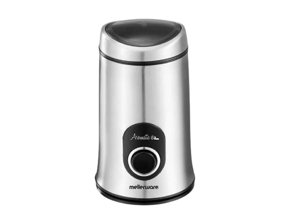 Mellerware Coffee Grinder Stainless Steel Brushed 50gr 150W