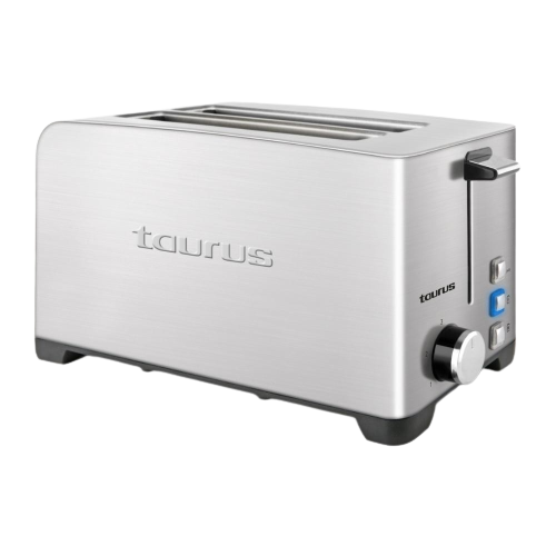 Taurus Toaster 4 Slice Stainless Steel Brushed 5 Heat Set